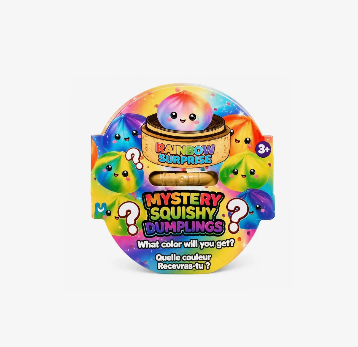 Mini Tie Dye Dumpling Squishy