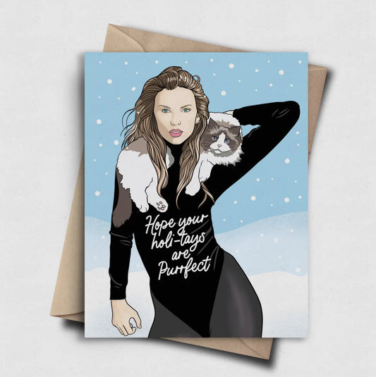 PH063 Holiday Taylor Swift Card