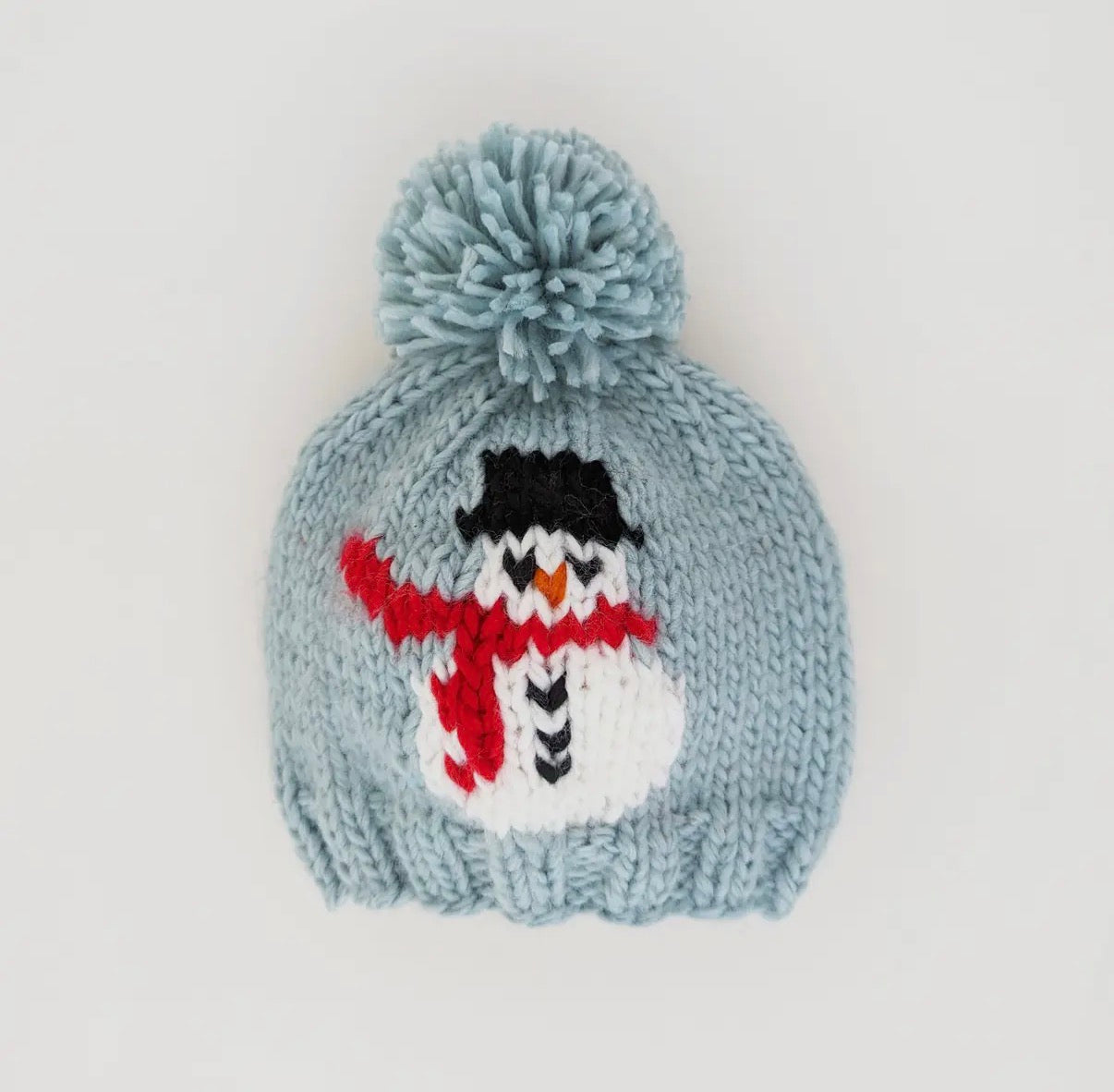 Frosty Snowman Surf Blue Beanie