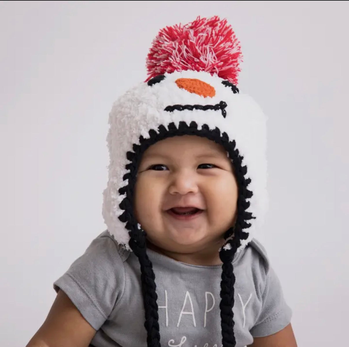 Snowman Beanie Hat
