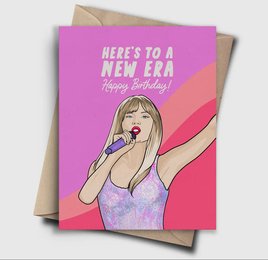 PB051 Taylor Swift Birthday Era Card