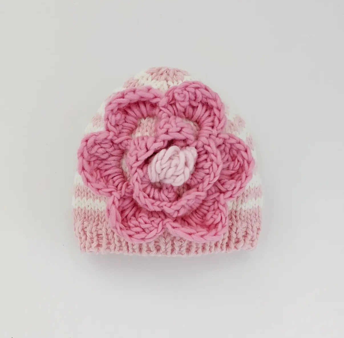 Parfait Pink Ziggy Beanie Sm 0-6 Mo
