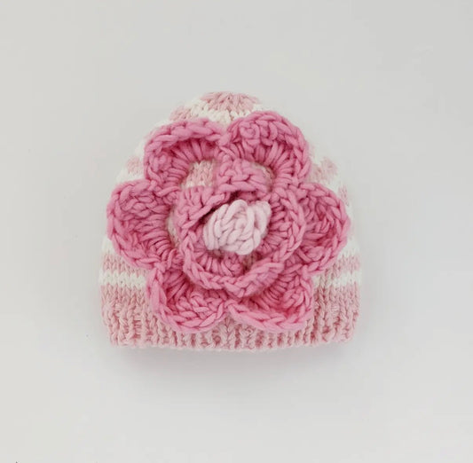 Parfait Pink Ziggy Beanie Sm 0-6 Mo