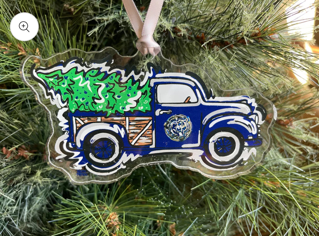 Tri-West Christmas Truck Ornament