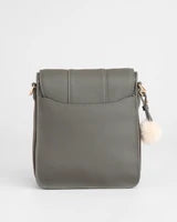 Pom Pom London Portman Bag Volcano Grey