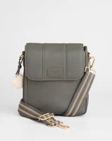 Pom Pom London Portman Bag Volcano Grey