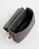 Pom Pom London Portman Bag Volcano Grey
