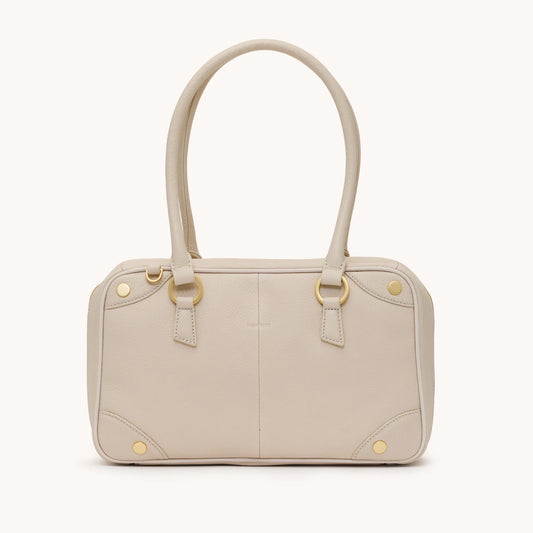 Meredith Medium Catamaran Cream/Brushed Gold
