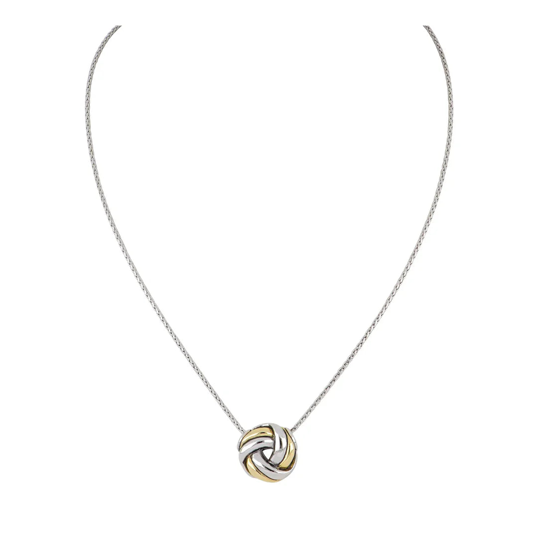 K5276-A003 KNOT PENDANT 16IN.CHAIN