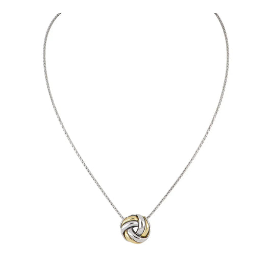 K5276-A003 KNOT PENDANT 16IN.CHAIN