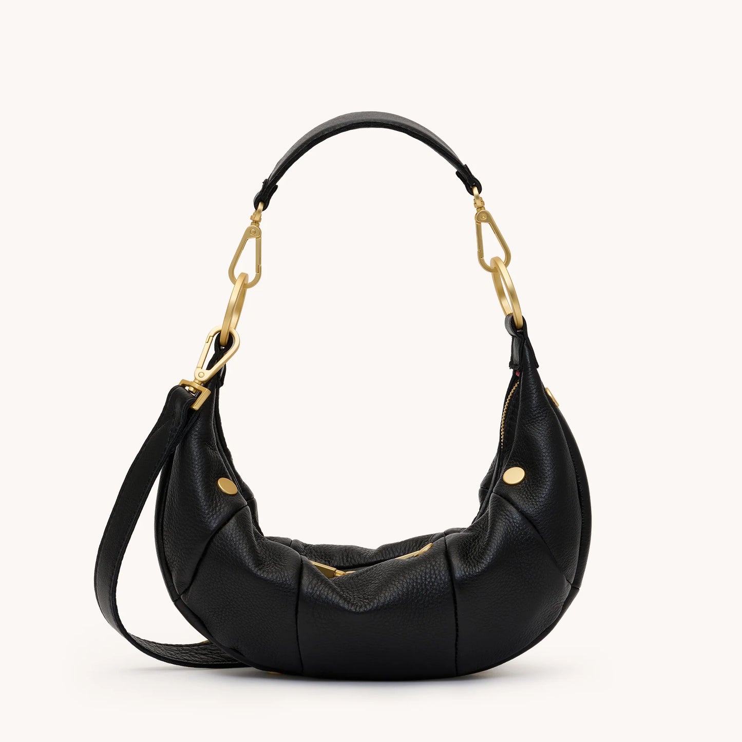 Erica Small Black/Brushed Gold