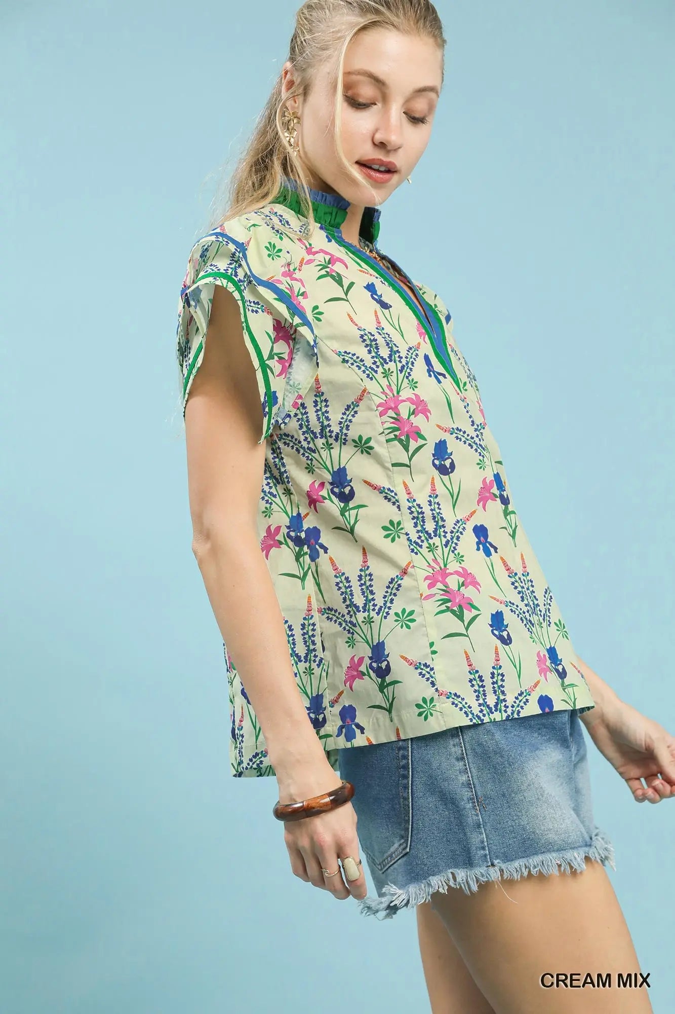 1480 Cream Mix Top