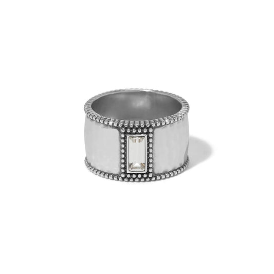J6339A-6 Pretty Tough Gem Wide Band Ring