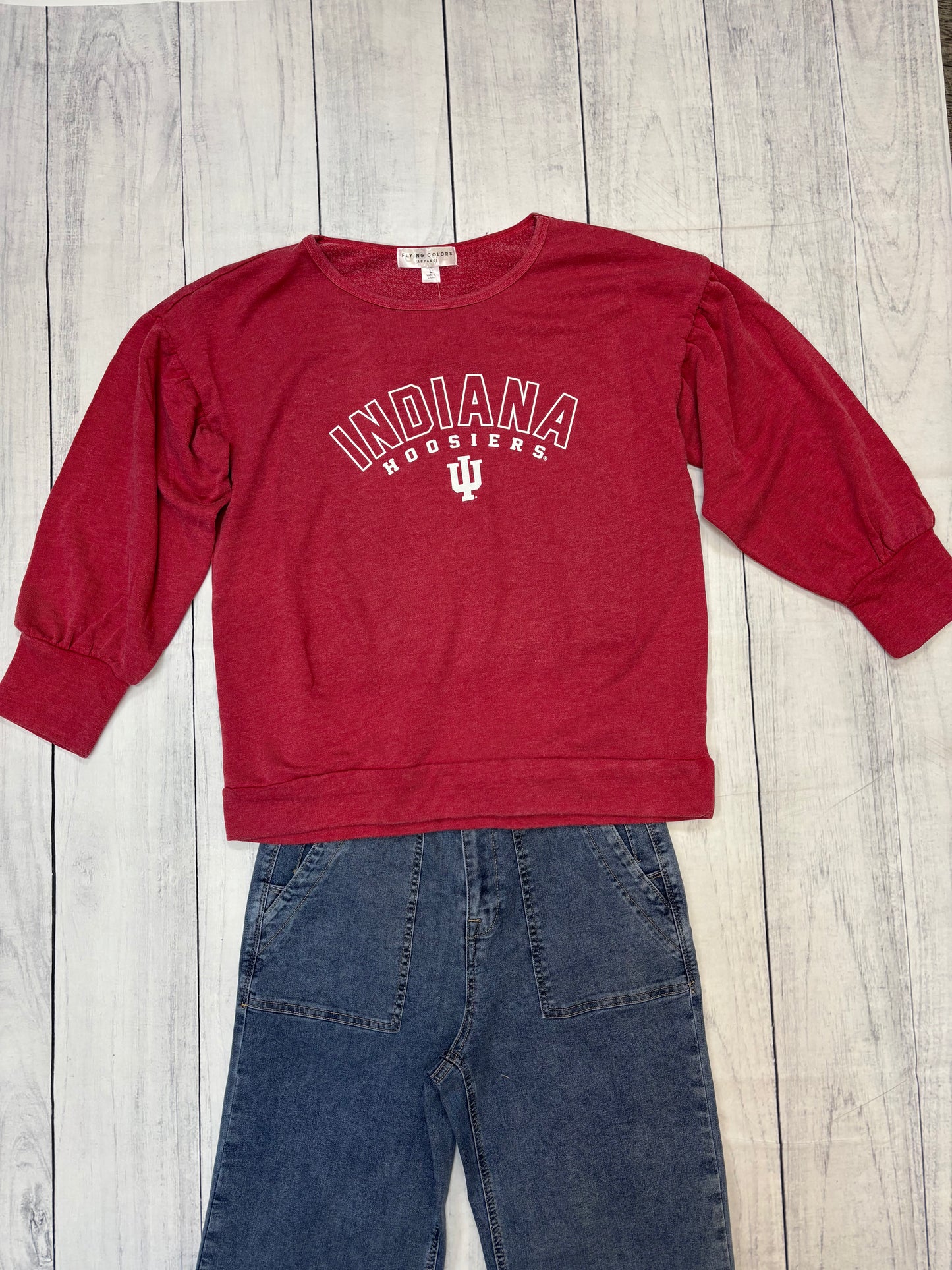 IU Crimson Crewneck