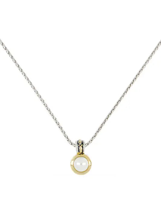 K5124-AB03 White Seashell Pearl Pendant