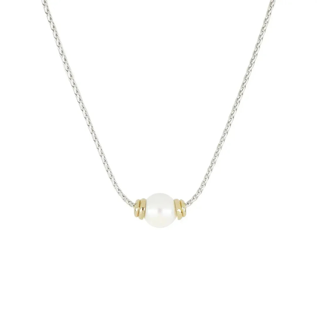 N5452-AB03 Perola Pearl Necklace 18"