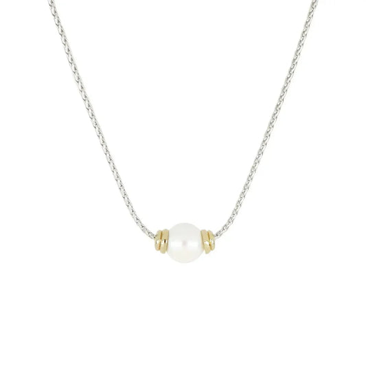 N5452-AB03 Perola Pearl Necklace 18"