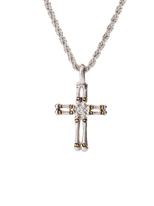 K5006-A0F5 DBL ROW CANIAS CROSS 18" CHAIN