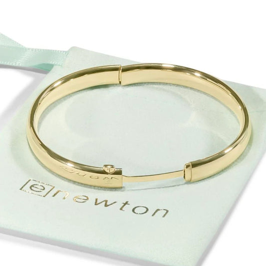 BCHMEDG Cherish Gold Bangle Bracelet Medium