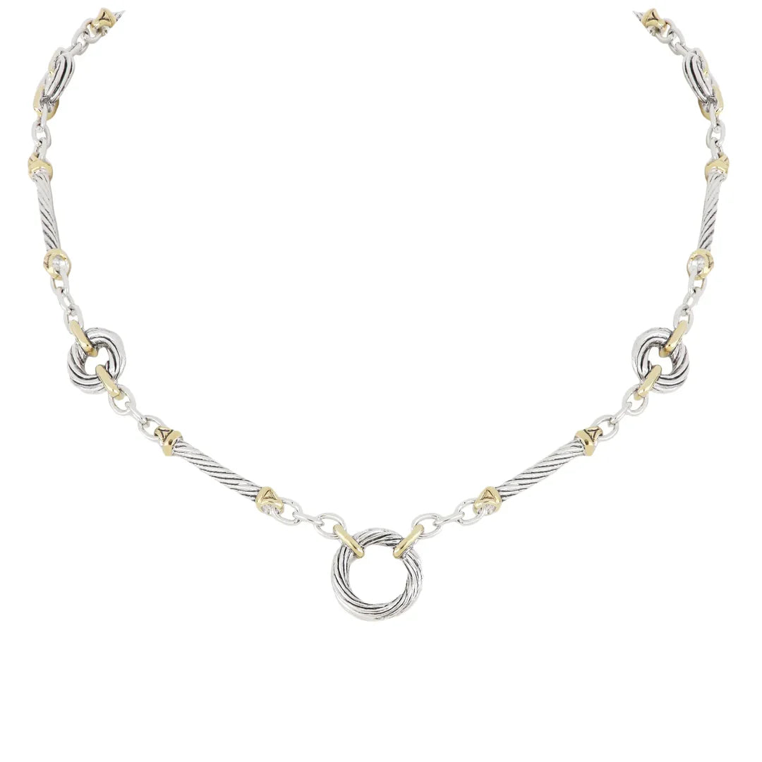 N5463-A005 CORDAO RD. LINK NECKLACE 18IN.