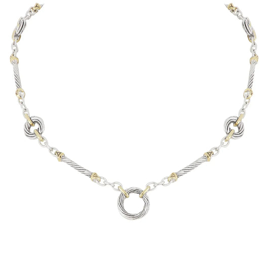 N5463-A005 CORDAO RD. LINK NECKLACE 18IN.