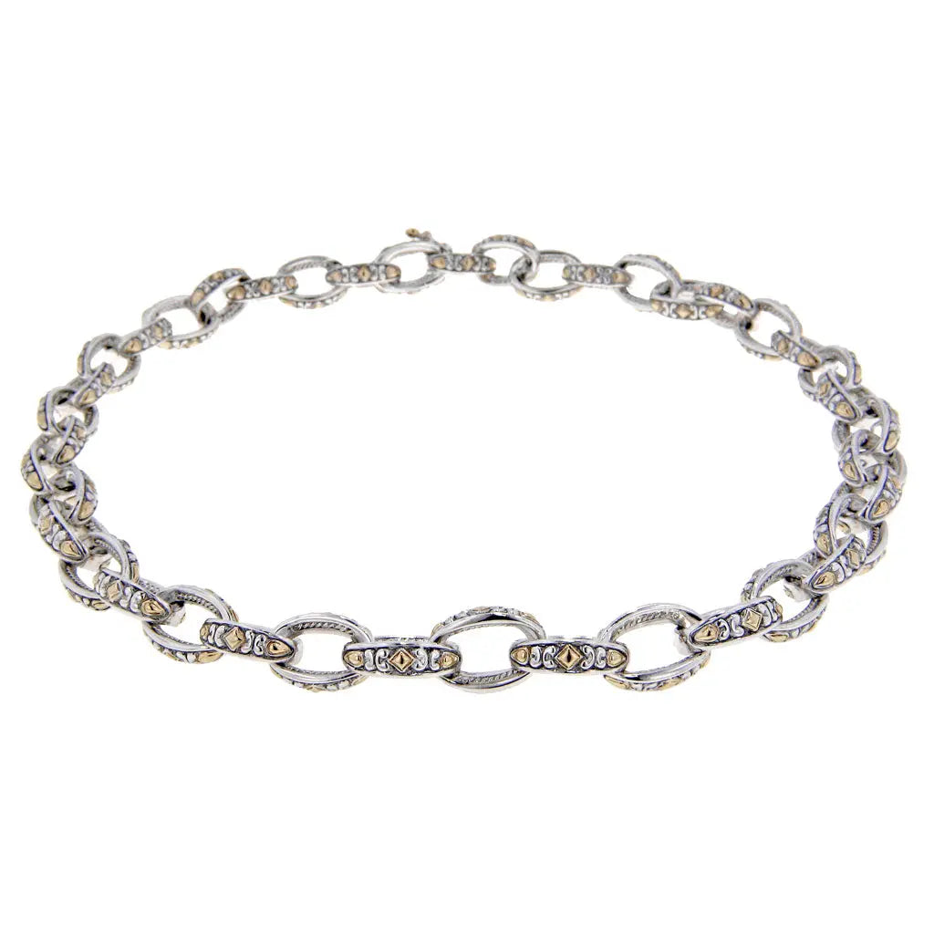 N2959-A000 PLAIN OVAL LINK NECK