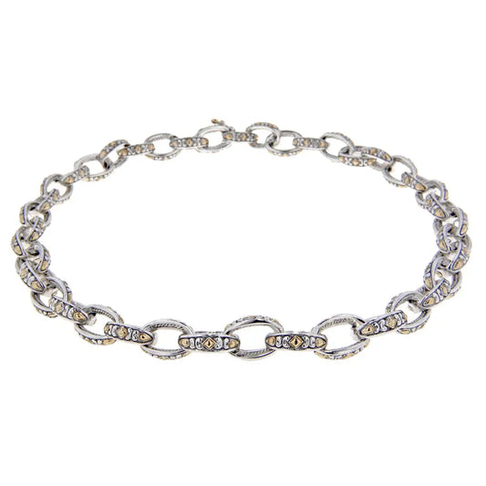 N2959-A000 PLAIN OVAL LINK NECK