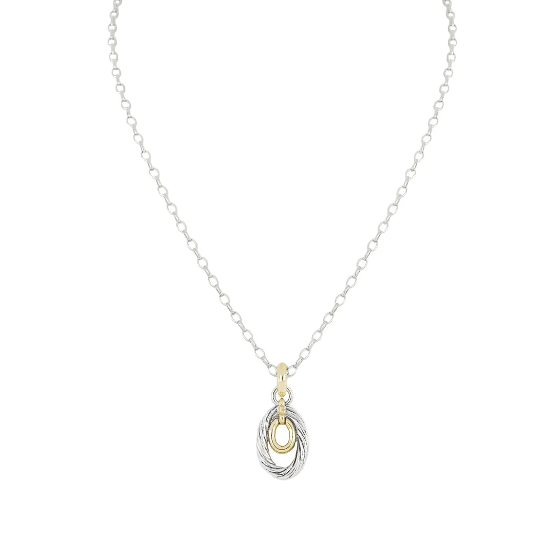 K5461-A003 CORDAO OVAL PENDANT 16IN CHAIN