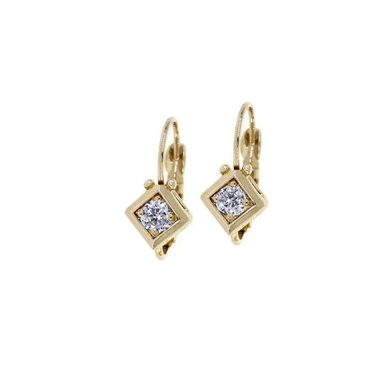 F5745-GF00 DIAMOND BEZEL FW EAR CZ