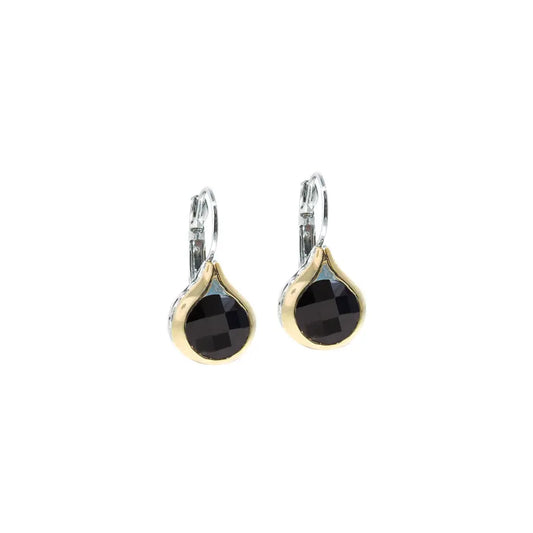 F3447-A500 BLACK WIRE CLIP VISTA EARRING