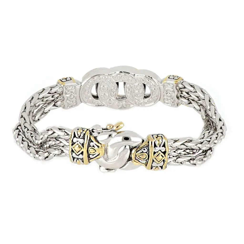 B2985-A000 3 CIRCLE PLAIN BRACELET