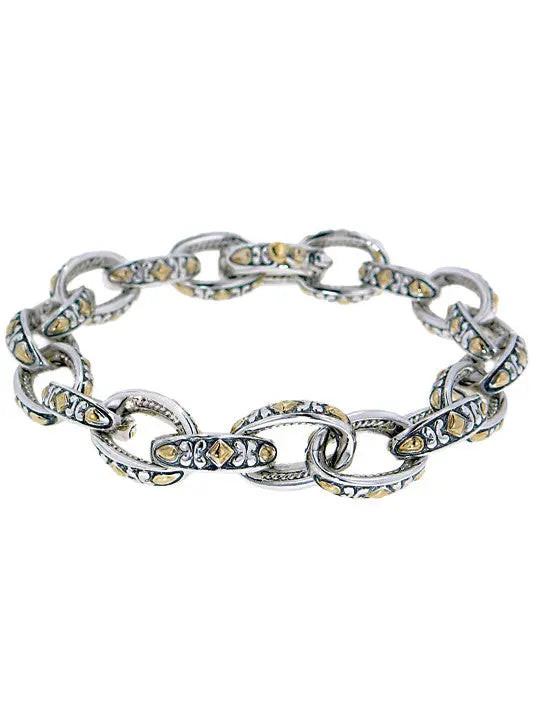 B2964-A001 PLAIN OVAL LINK BRAC