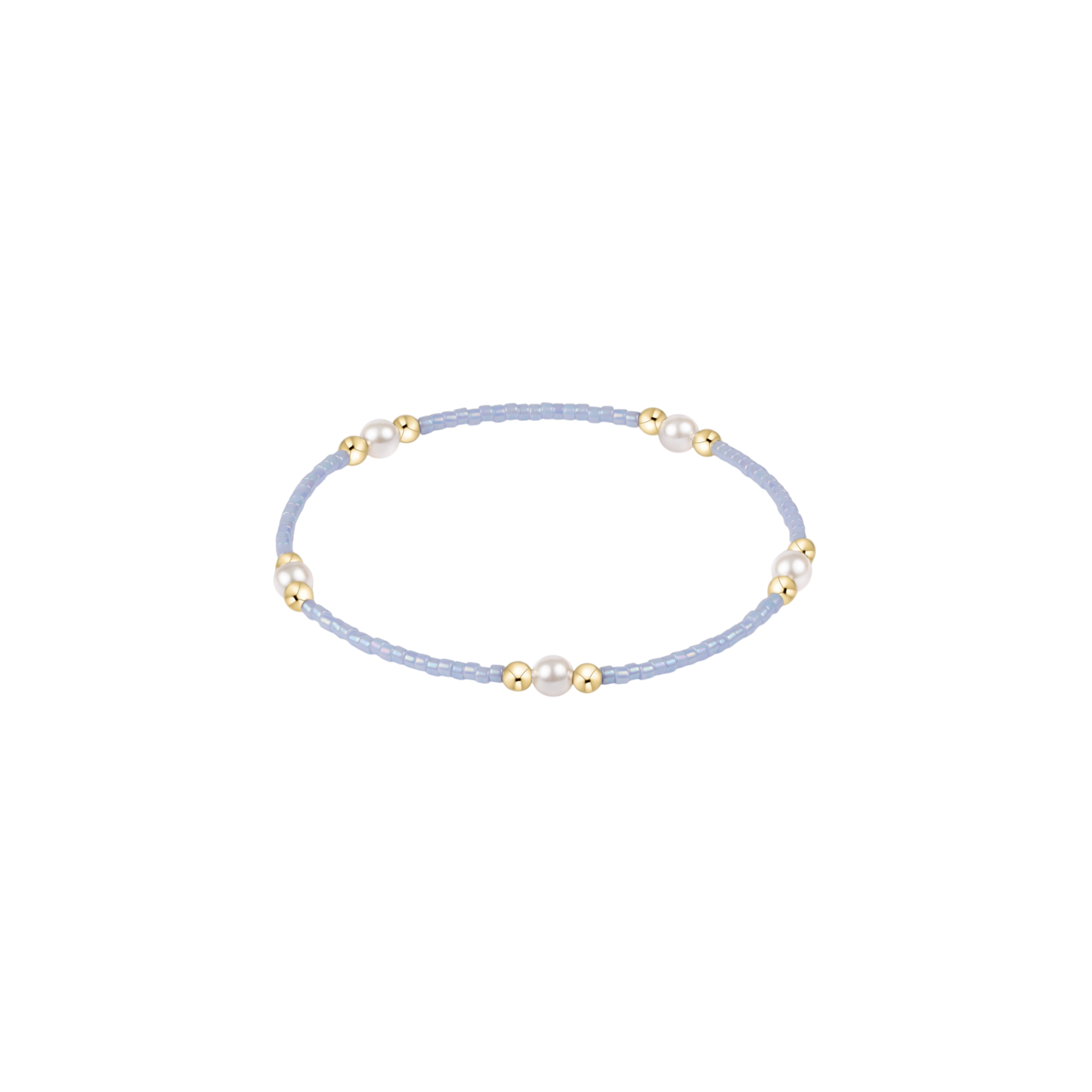 BHOPPURPPEOM Hope Purpose Pearl Bracelet - Ocean Mist