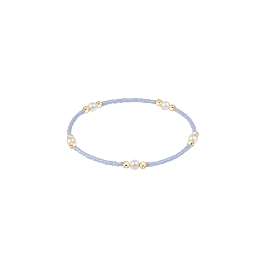 BHOPPURPPEOM Hope Purpose Pearl Bracelet - Ocean Mist