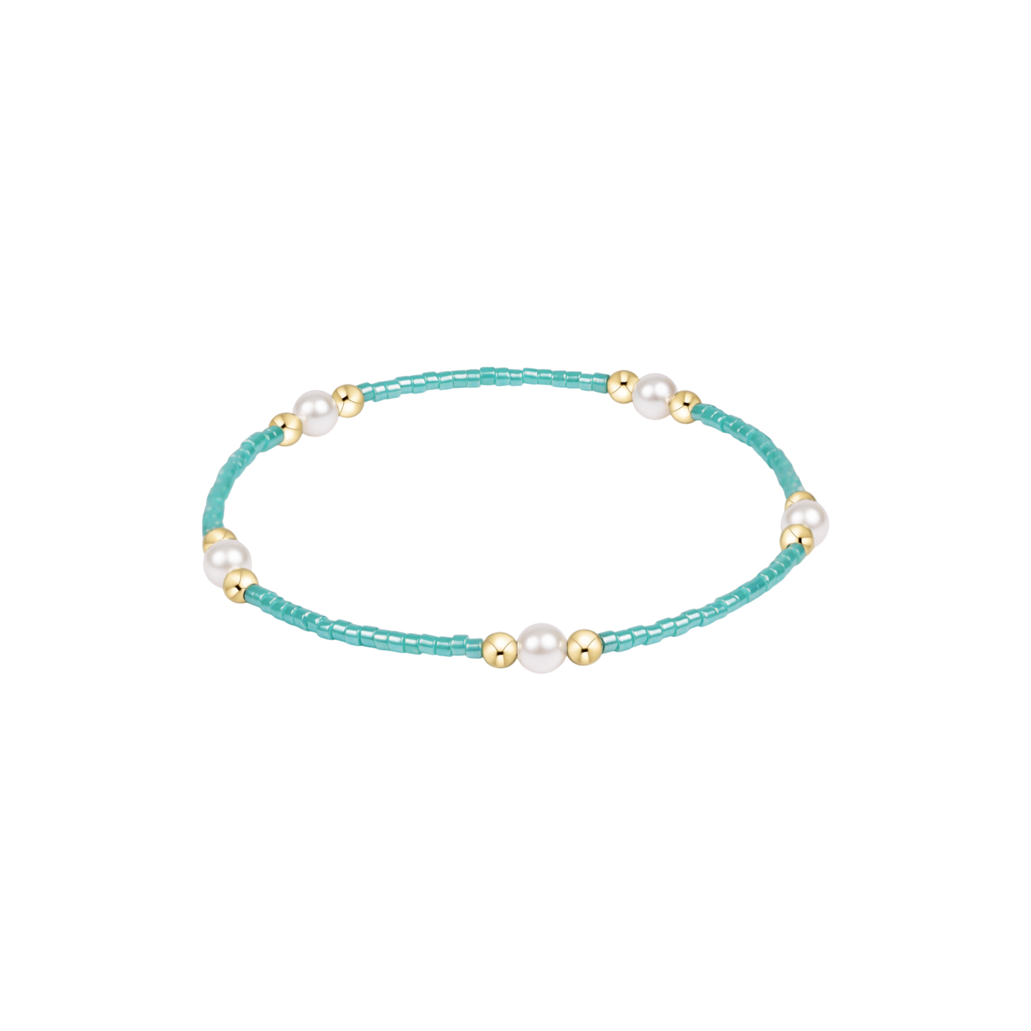 BHOPPURPPESEAG Hope Purpose Pearl Bracelet - Sea Glass