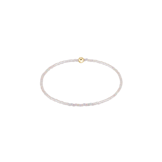 EGBHOPCLSILKW egirl Hope Classic Bracelet - Silky White