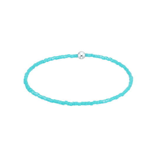 BHOPCLSSTURQ Hope Classic Sterling Bracelet - Turquoise