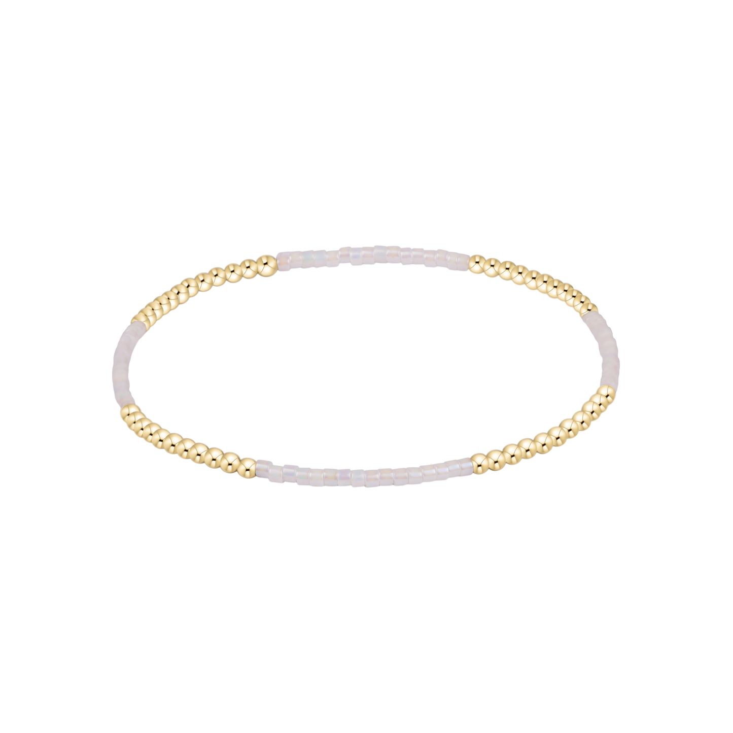 BHOPBLFSILKW Hope Blissful Bracelet - Silky White