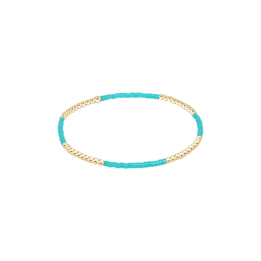 BHOPBLFTURQ Hope Blissful Bracelet - Turquoise