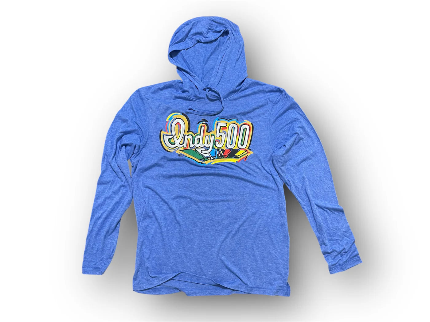 Indy 500 Script Unisex Hoodie Deep Royal