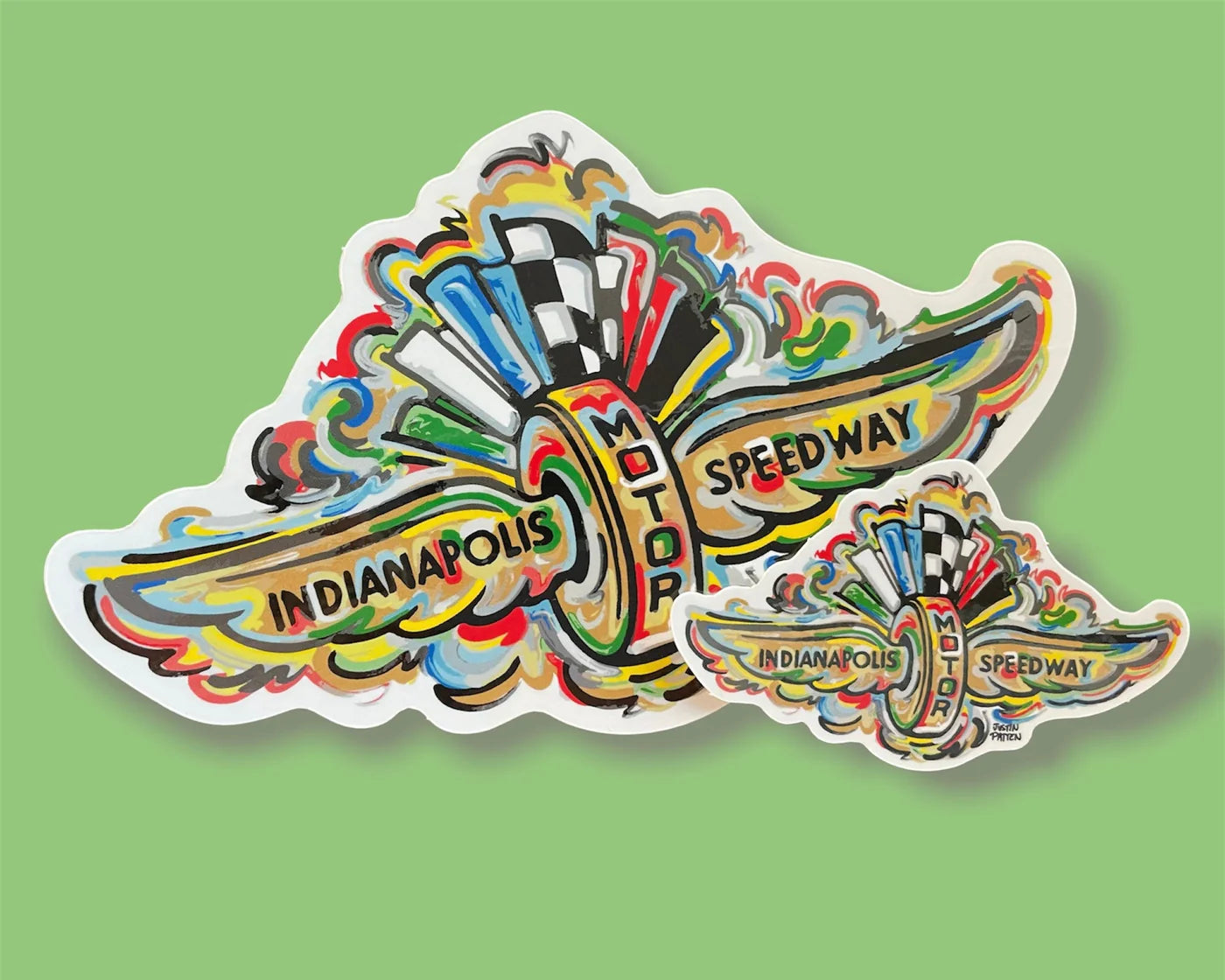 IMS WW Vinyl  Mini Sticker