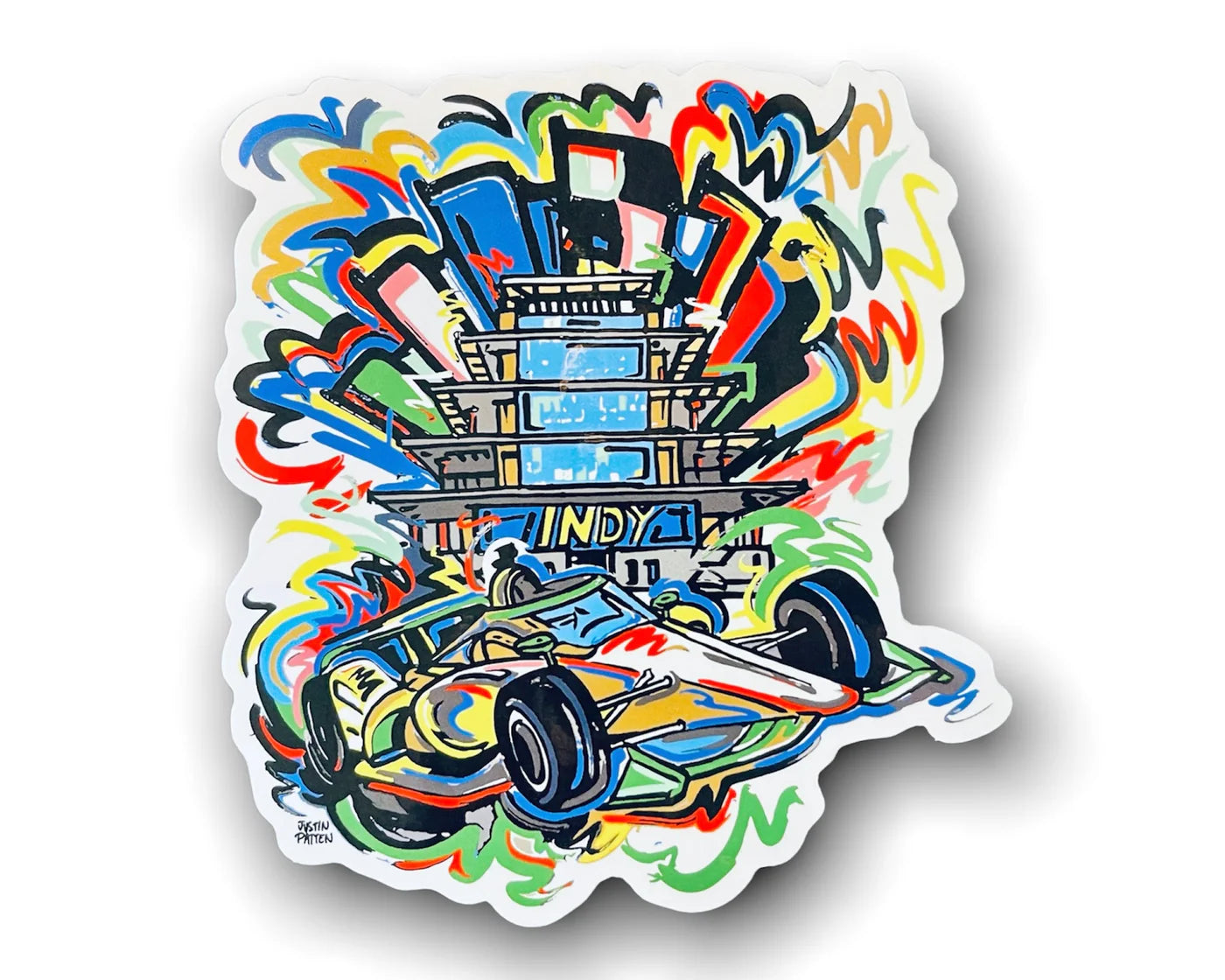 IMS Pagoda Vinyl Sticker