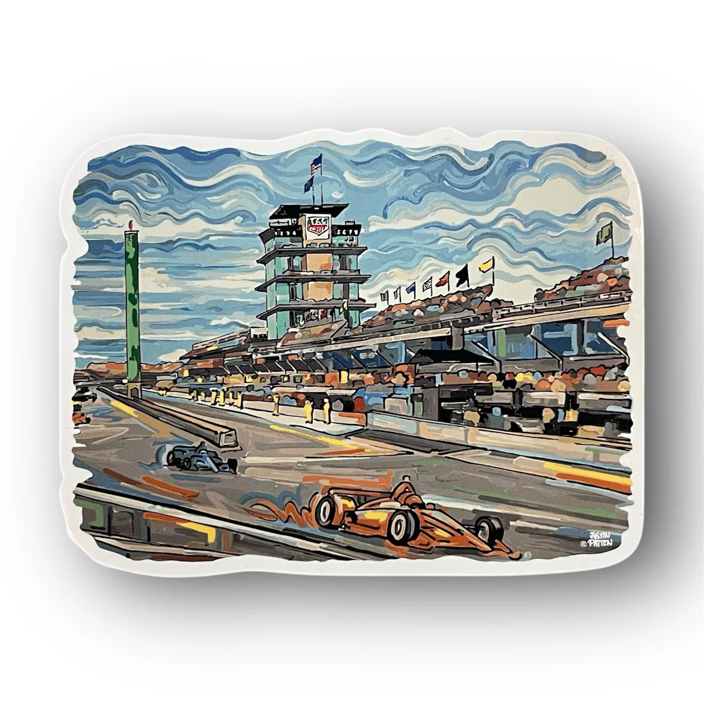 IMS The Straightaway Sticker