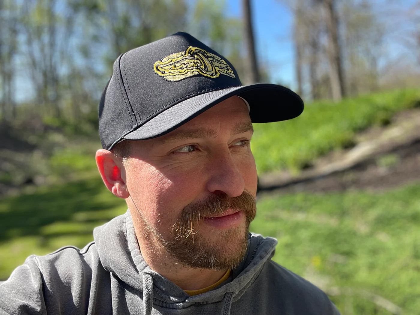 IMS Hat Black and Gold