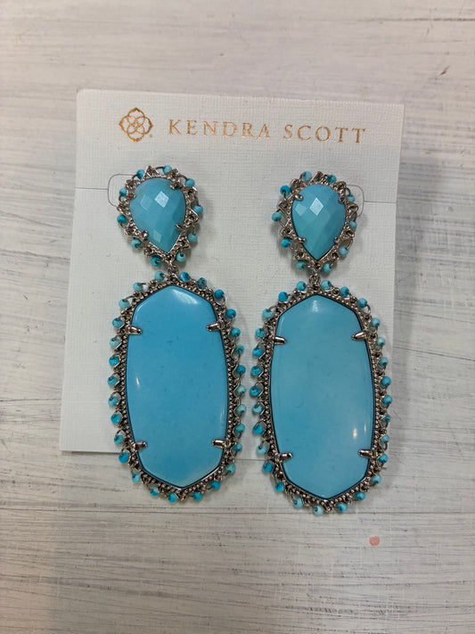 9608865453 PARSONS STATEMENT EARRINGS TURQUOISE