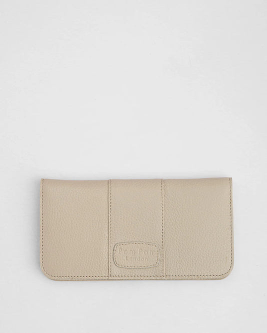 Chelsea Flat Large Wallet Stone