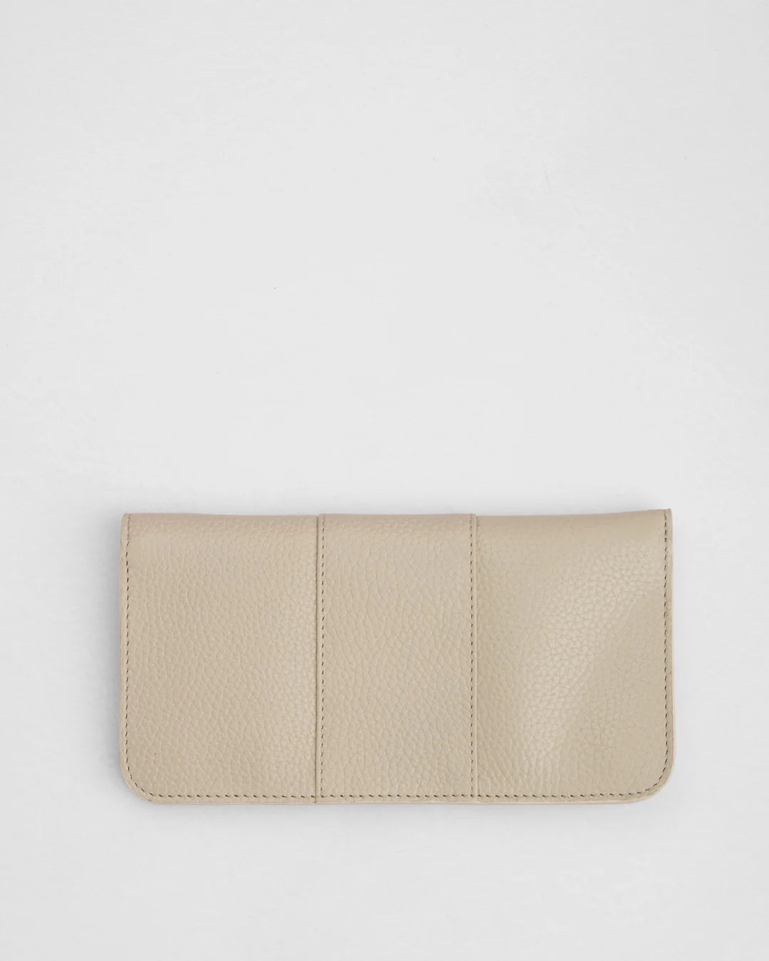 Chelsea Flat Large Wallet Stone