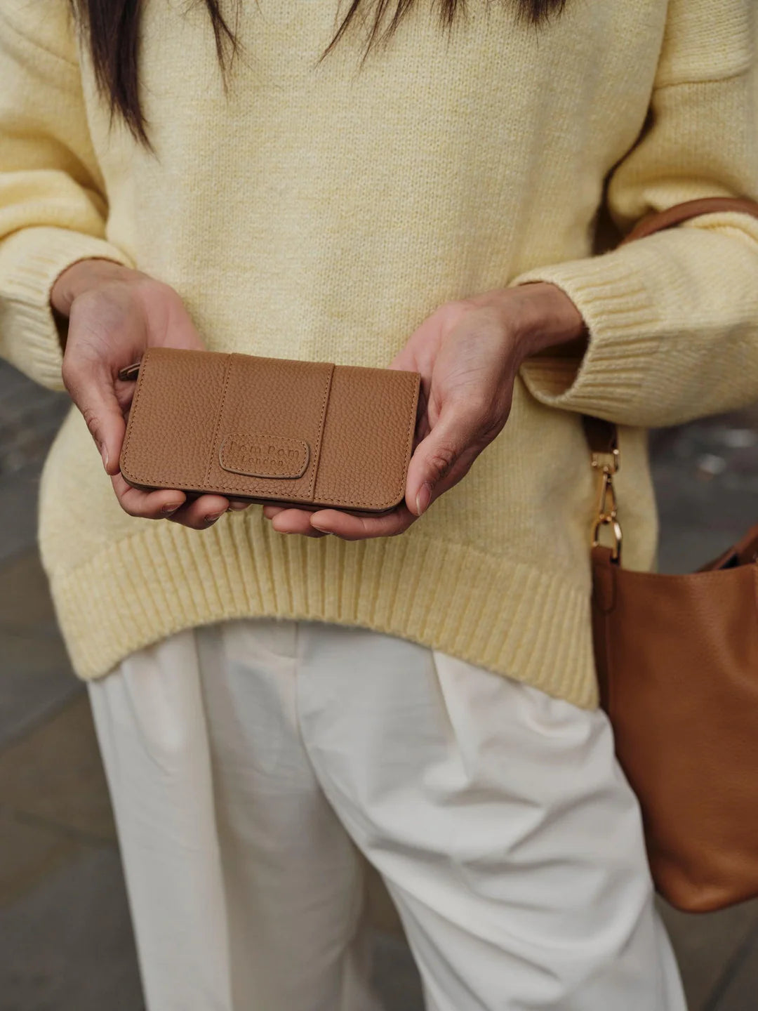Chelsea Flat Small Wallet Maple