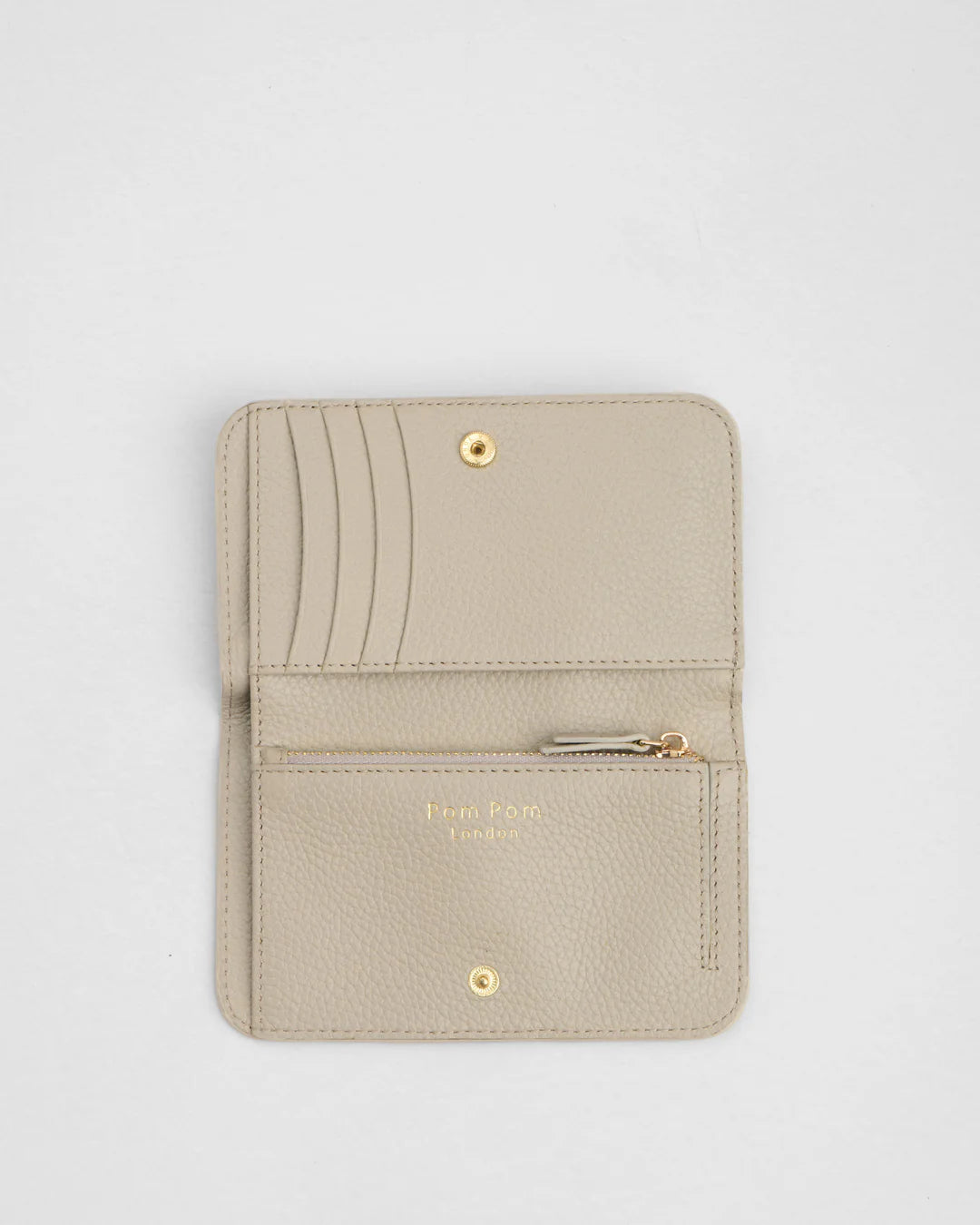 Chelsea Flat Small Wallet Stone