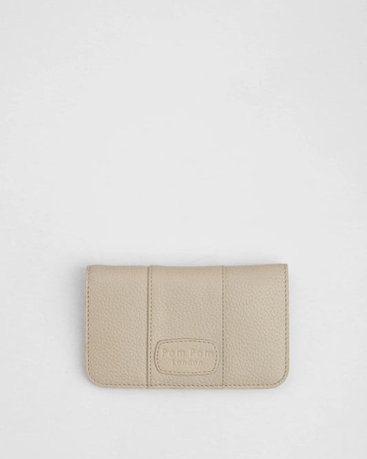 Chelsea Flat Small Wallet Stone